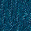 Teal Blue Jaal Patterned Indo Western Set